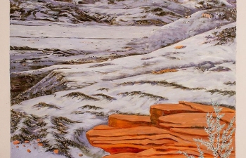 Karma by Diana Chabros 223.5 cm x 144.8 cm | Oil on Canvas | Available