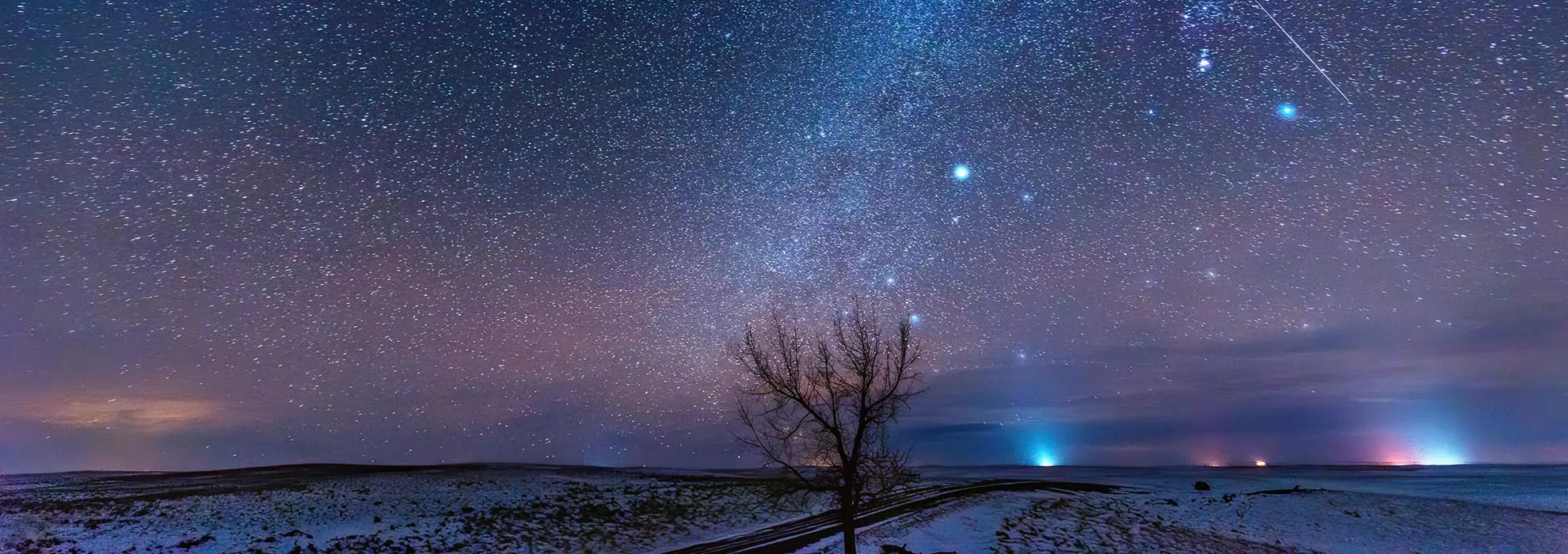 Geminid Meteor Shower near Val Marie - Photo by James R Page