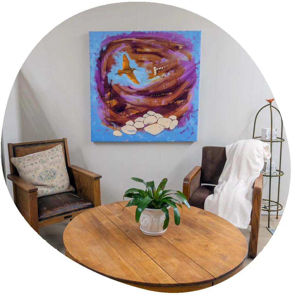 Bison Wallow Studio - Sitting Area