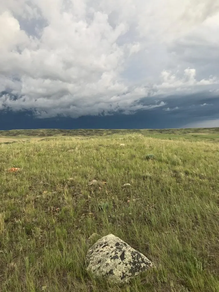 Imminent Storm in Grasslands National Park, Photo: Diana Chabros