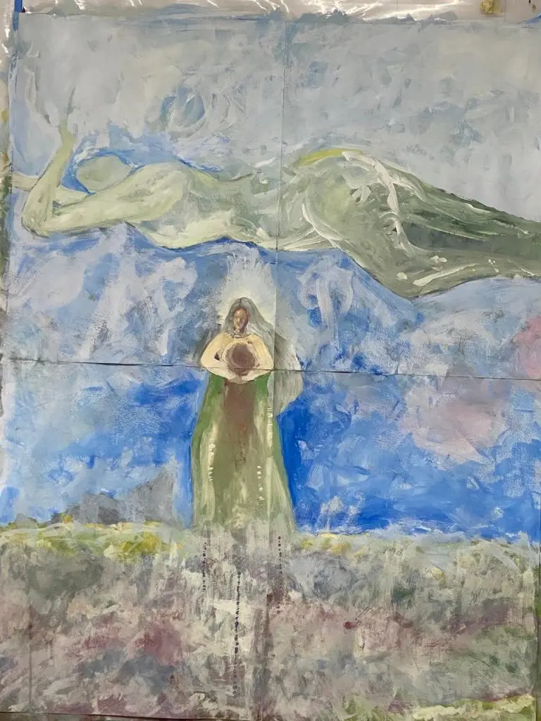 Nature in Me Registrant Painting Photo: Diana Chabros