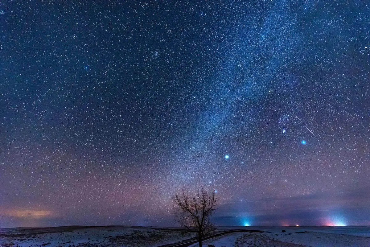 Meteor Shower - photo by James R Page